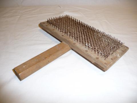 Peignes à Laine Carte à Main - Brosse à Carder En Bois - Taille S/M/L/XL - Neuf